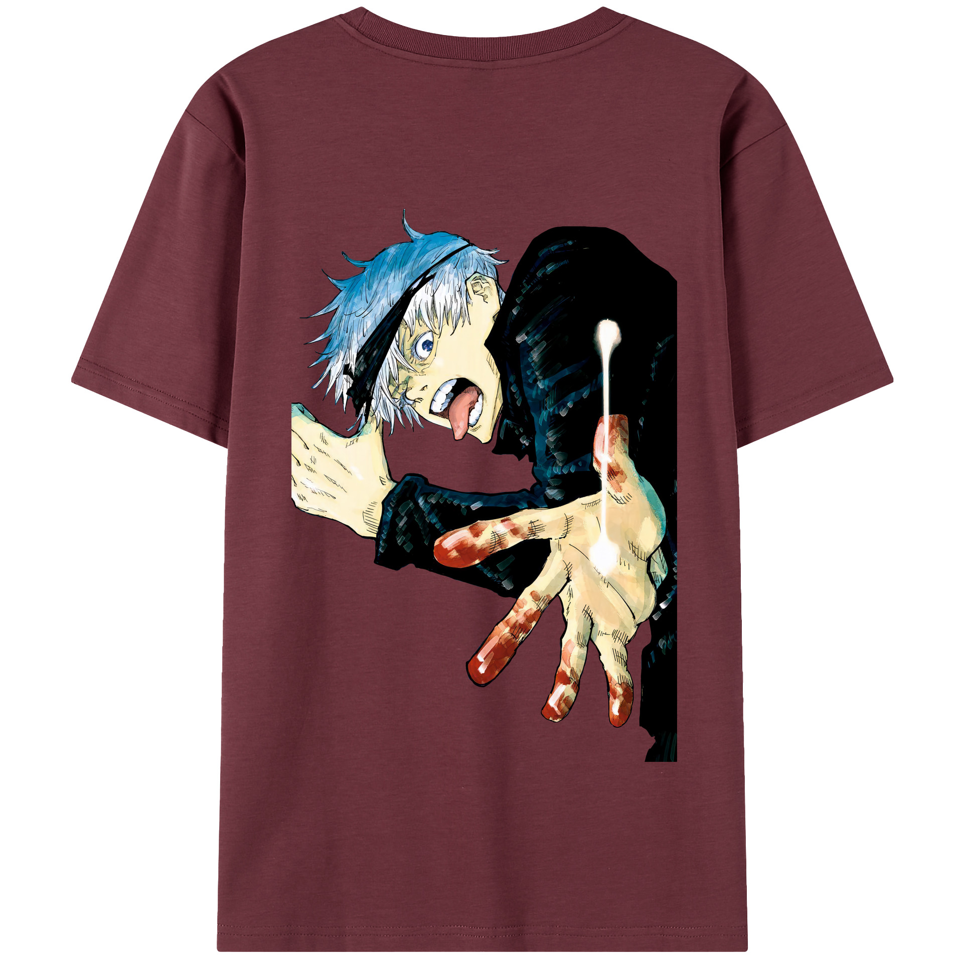 （画像用） 呪術廻戦 Jujutsu Kaisen 綿100％半袖Tシャツ（背面プリント）